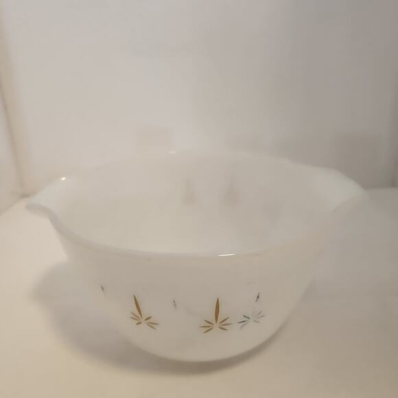 1960's Anchor Hocking Fire King Candle Glow Bowl - Picture 3 of 3